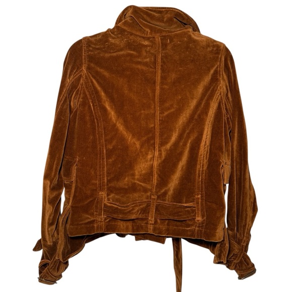 Free People x Nicholas K Velvet Turin Jacket In Sienna - Picture 6 of 16